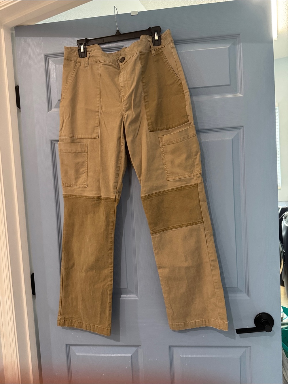 Cabi (4510) Khaki color block Captain Pants